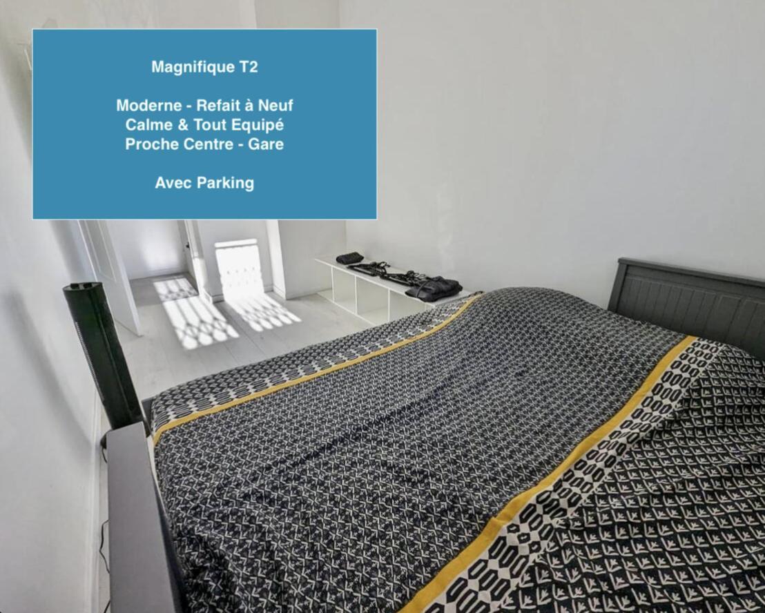 Magnifique T2 Refait A Neuf - Calme & Tout Equipe Avec Parking Grenoble Exterior photo